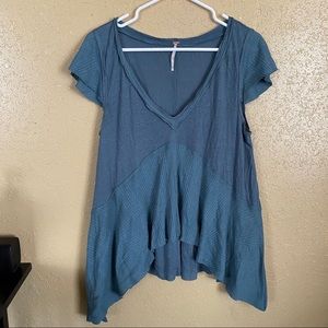 Free people asymmetrical blouse